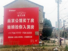 赫章墙体广告在乡镇、农村市场的媒体优势
