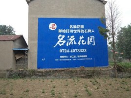 赫章农村墙体广告的长尾效应
