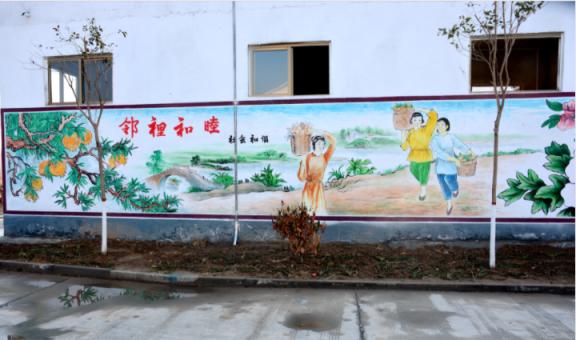 赫章乡镇文化墙 乡风文明焕发新活力