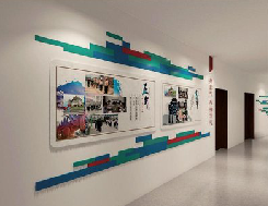 赫章企业文化墙用什么材料好？